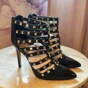 Mix No. 6 Black Studded Heels